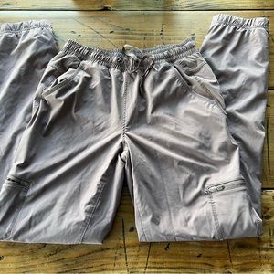 Eddie Bauer pull on fleece lined pants. Dusty rose color size 0